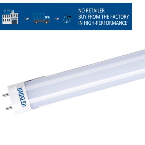 HMINLED T8 LED TUBE 1 4ft t8 led bulbs - HMINLED Commercial T8 LED Bulbs 4FT 2FT 3FT 8FT Ballast Bypass Type B Light Tube